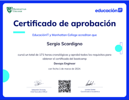 Certificado: Devops Engineer